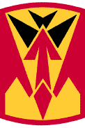 35th Air Defense Artillery Brigade shoulder sleeve insignia